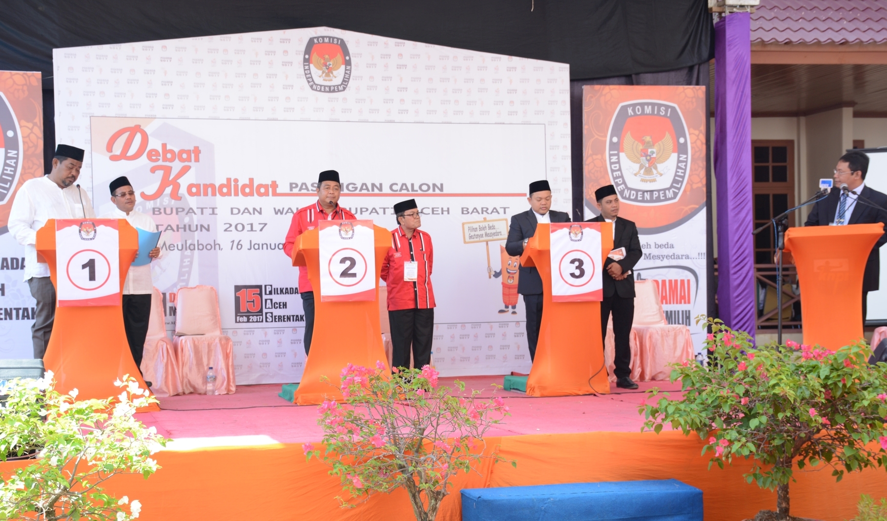 Debat Kandidat Paslon Bupati dan Wakil Bupati Aceh Barat Pilkada 2017